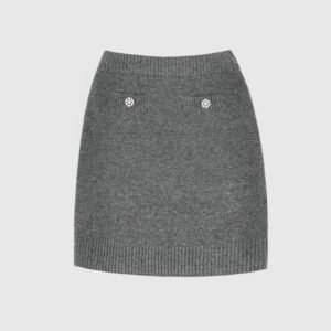 Jupe courte namini gris